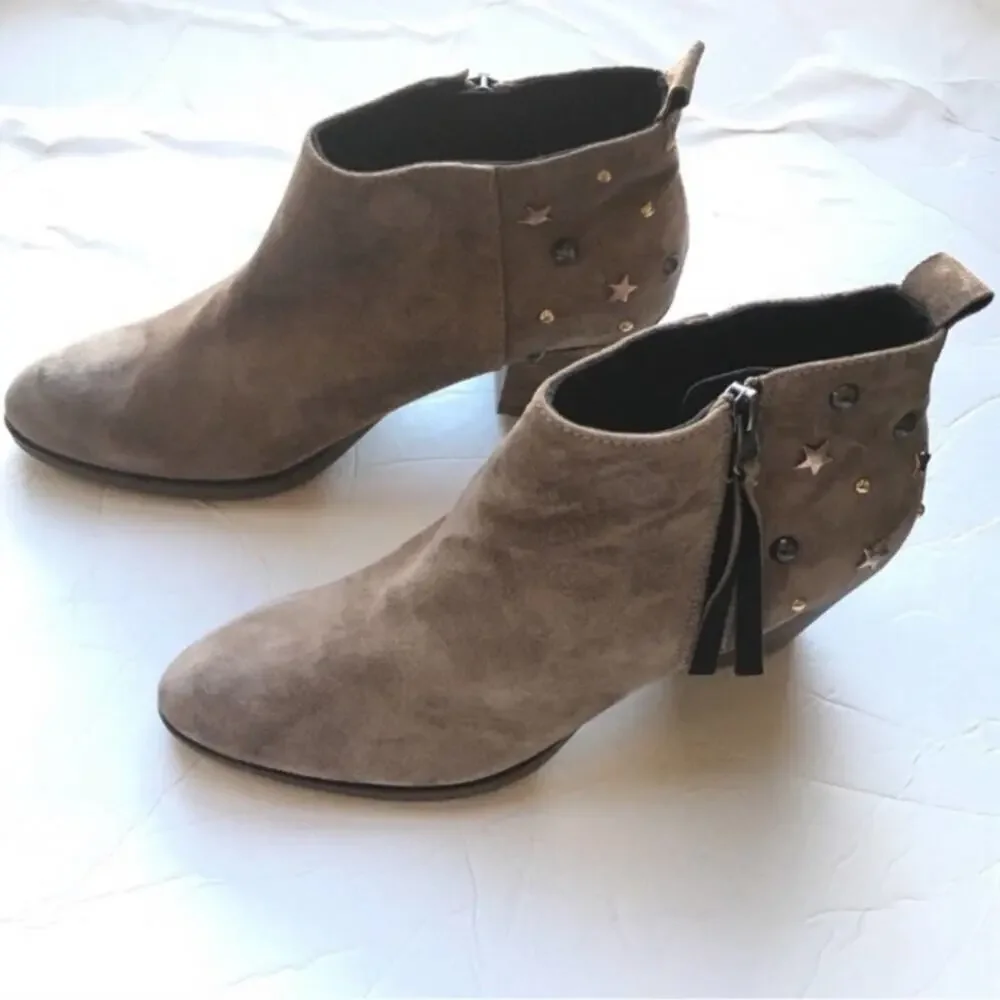 Eric Michael Demi Studded Block Heel Bootie